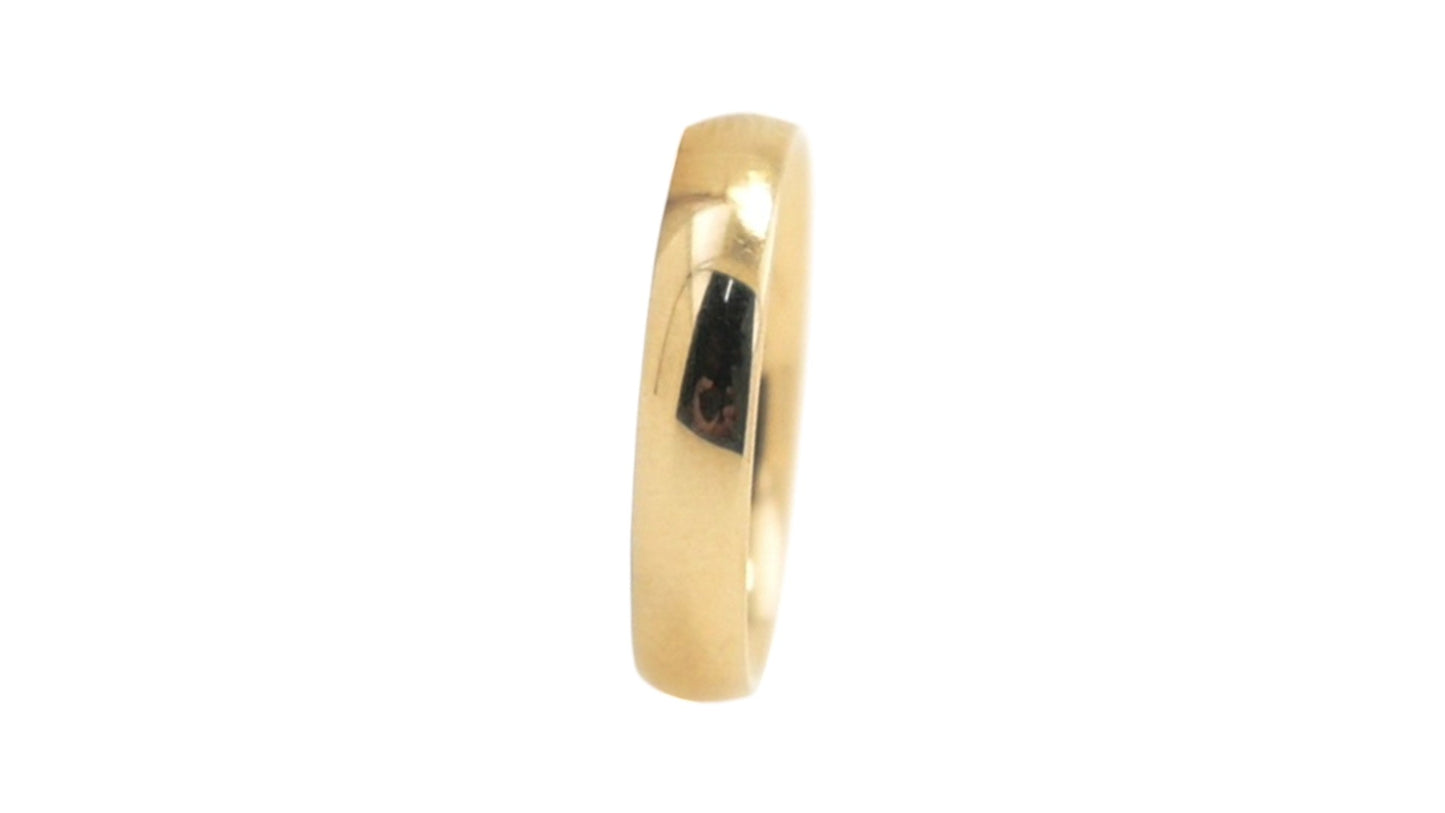 Argolla de Matrimonio Oro Amarillo 14k 4mm "Alianza"