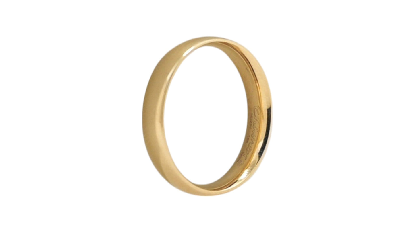 Argolla de Matrimonio Oro Amarillo 14k 4mm "Alianza"