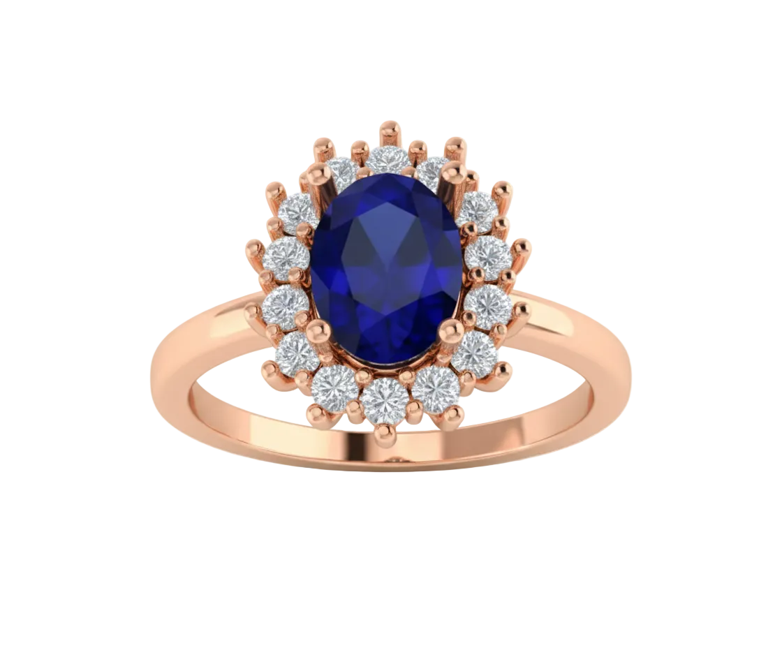 Anillo de Compromiso Lady Di