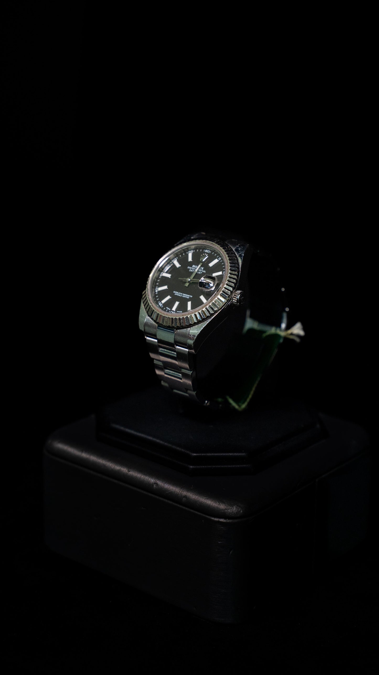 Rolex Datejust 41 - Esfera Negra & Bisel Estriado