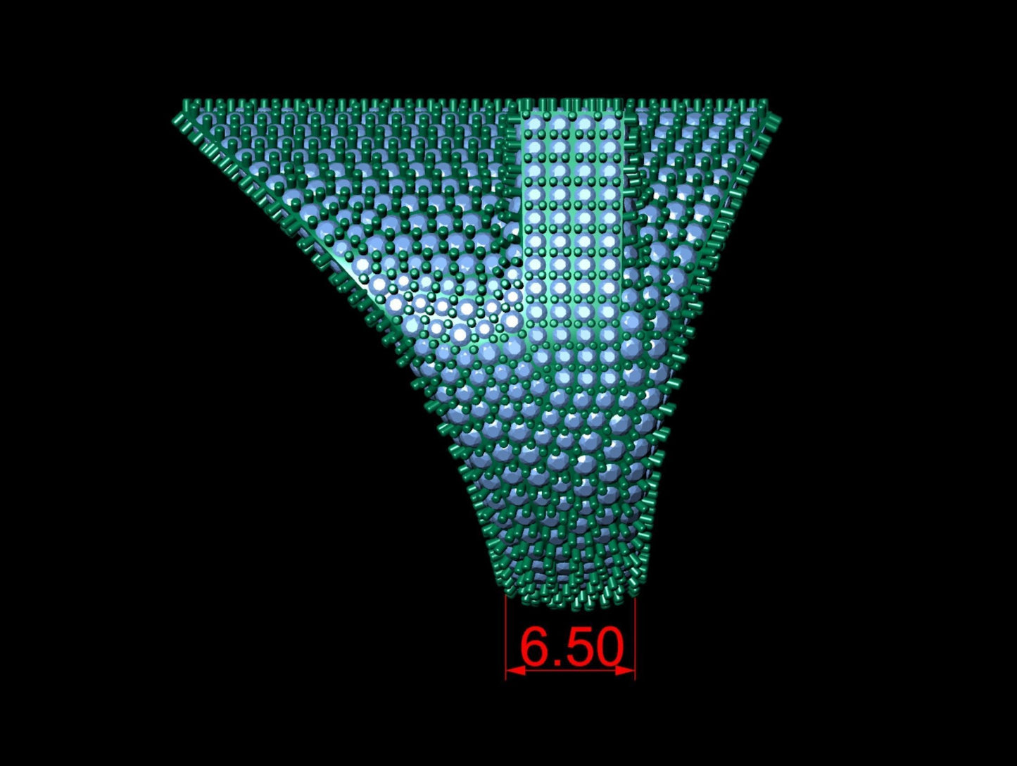 Anillo de Oro Amarillo con Cruz Recubierta de Incrustaciones