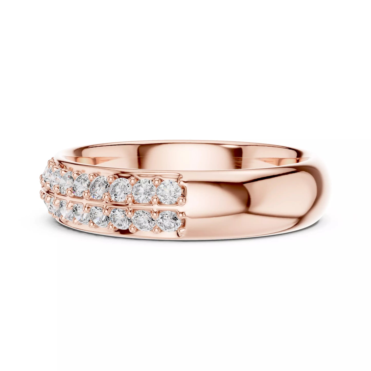 Churumbela de Doble Fila con Engaste Pavé