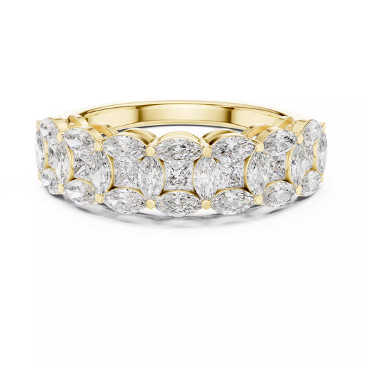 Churumbela Geométrica Alterna Marquise-Princess