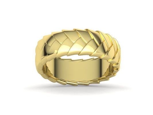 Juego de Argollas Basket Weave de Oro