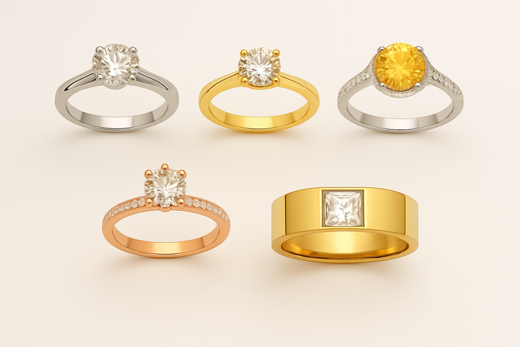 Anillos GIA de compromiso