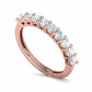 Churumbela Etirnity Ring con Arco de Incrustaciones Preciosas