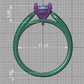 Anillo de Compromiso Solitario Classic Elysia