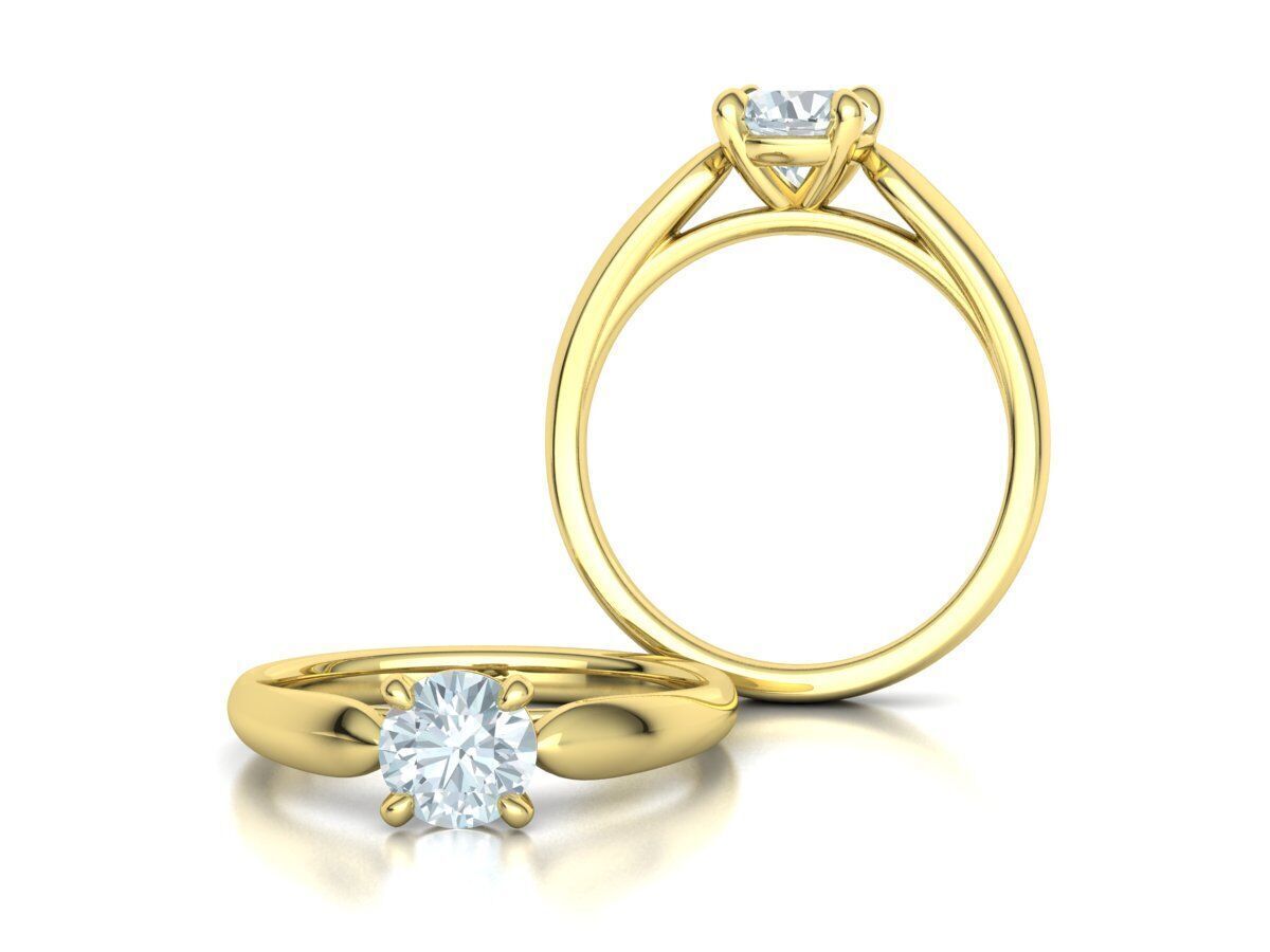 Anillo de Compromiso Solitario Classic Elysia