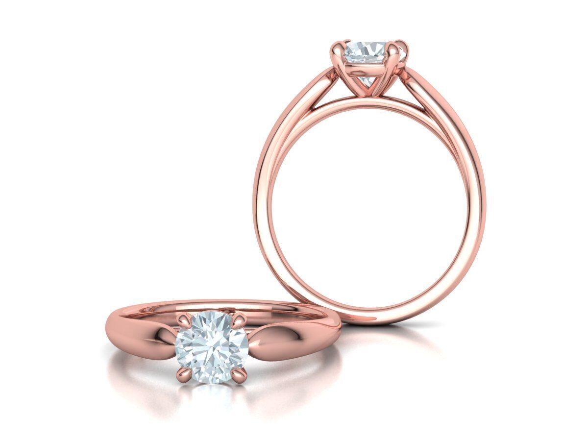 Anillo de Compromiso Solitario Classic Elysia