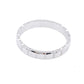 Argolla Ice Cube 2mm: Glamour en Oro Blanco de 14k