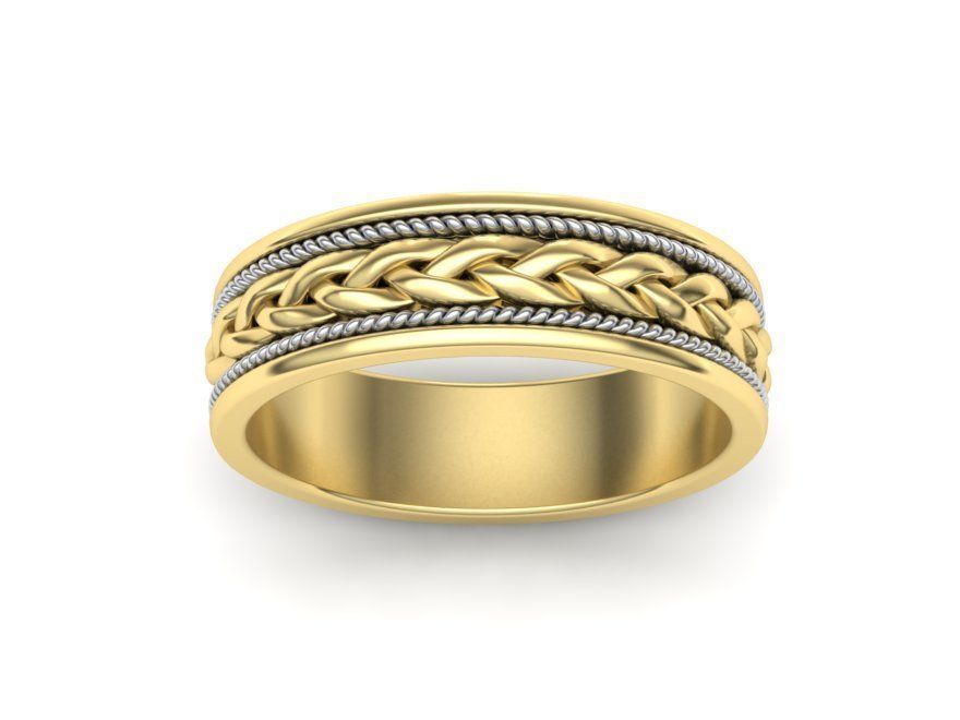 Set de Argolla Strong Bond de Oro 14k