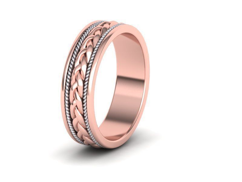 Set de Argolla Strong Bond de Oro 14k