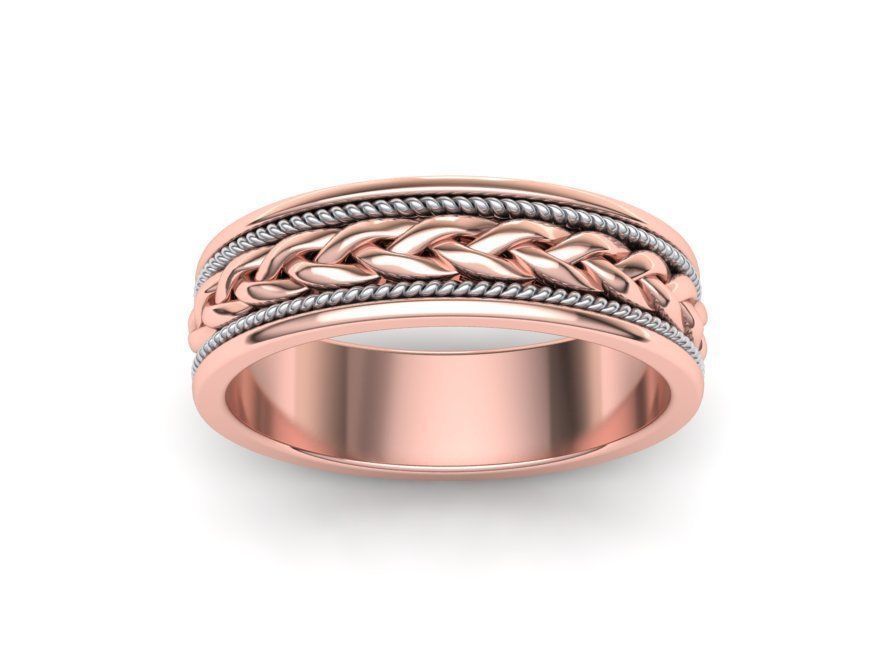Set de Argolla Strong Bond de Oro 14k
