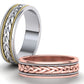 Set de Argolla Strong Bond de Oro 14k