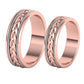 Set de Argolla Strong Bond de Oro 14k