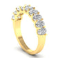 Impresionante Churumbela de Oro Amarillo 18k con Incrustaciones Ovales