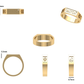 Anillo de Graduación con Iniciales Escolares