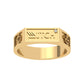 Anillo de Graduación con Iniciales Escolares