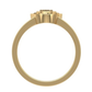 Anillo de Graduación Logo Ovalado