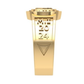 Anillo de Graduación Logo Ovalado