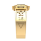 Anillo de Graduación Logo Ovalado