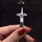 Anillo de Compromiso Oro 14K - Diamante Corte Redondo 1.50 CTW