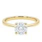 Anillo de Compromiso Oro 14K - Diamante Corte Redondo Brillante 1.00 CTW