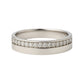 Argolla De Matrimonio Oro Blanco 14K 6mm