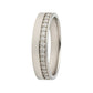 Argolla De Matrimonio Oro Blanco 14K 6mm