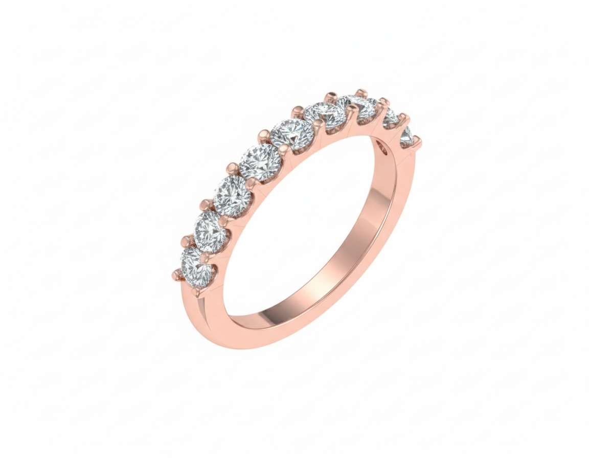Churumbela Eternity en Engaste de Garras con Diamantes