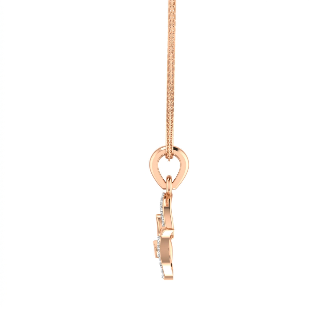 Collar Flor de Loto con Incrustaciones