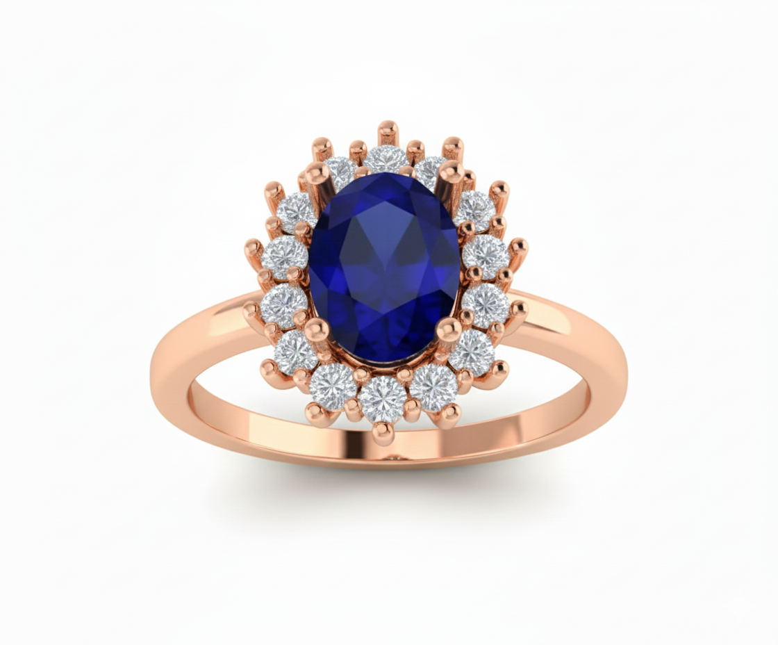 Anillo de Compromiso Lady Di