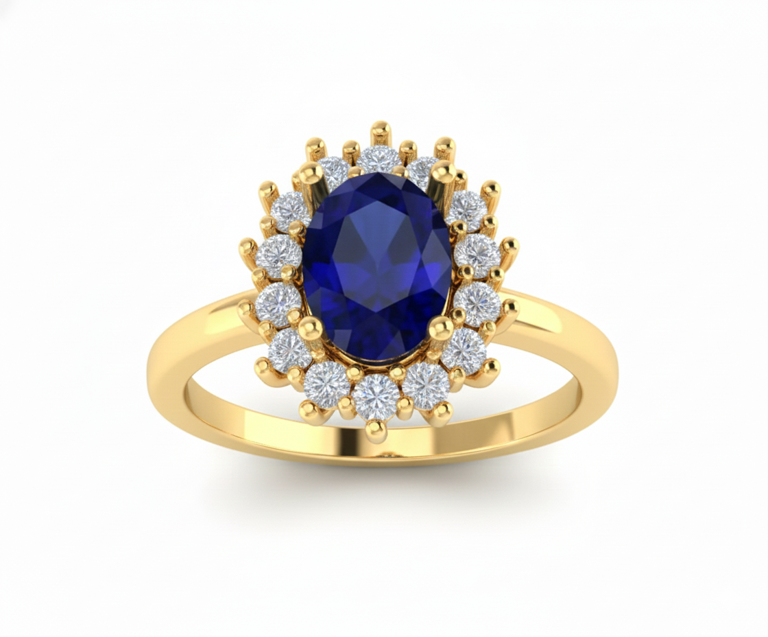 Anillo de Compromiso Lady Di