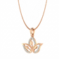 Collar Flor de Loto con Incrustaciones