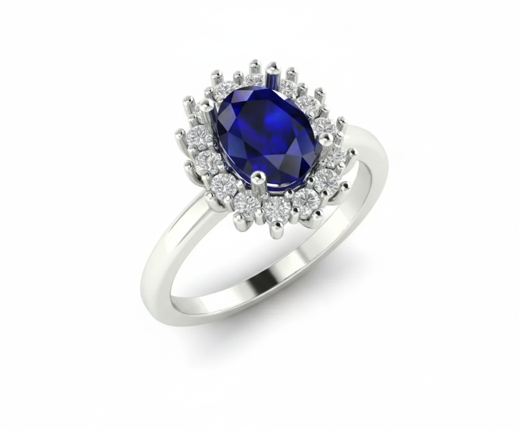 Anillo de Compromiso Lady Di