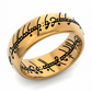 Anillo del Señor de los Anillos Corte Confort