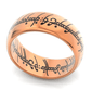 Anillo del Señor de los Anillos Corte Confort