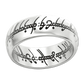Anillo del Señor de los Anillos Corte Confort