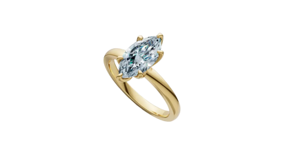 Anillo de Compromiso Marquesa Solitaire de 1 CT con 6 garras