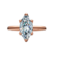 Anillo de Compromiso Marquesa Solitaire de 1 CT con 6 garras
