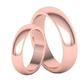 Juego de Argollas Dshaped de Oro 14k