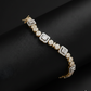 Pulso Diamantes 10K 5.25 CTW Oro amarillo y blanco