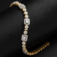 Pulso Diamantes 10K 5.25 CTW Oro amarillo y blanco