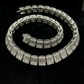 Pulso de Diamantes Oro Blanco 10k, 4.45 CTW