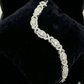 Pulso de diamantes 3.46 CTW Oro blanco 14K