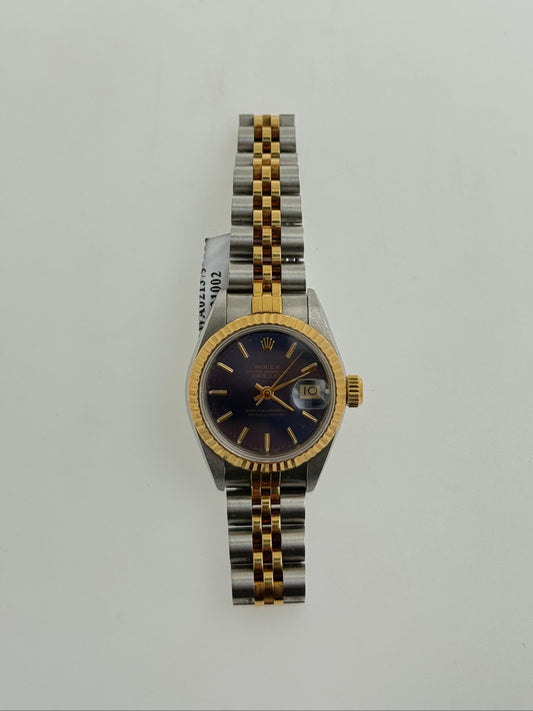 Rolex Datejust Lady Bicolor Azul