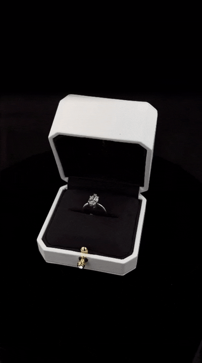 Anillo de compromiso Marquise Brillant 2.01 CTW 14K