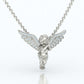 Dije de Angel con Brillantes Incrustaciones