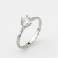 Anillo de compromiso inclinado