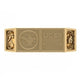 Anillo de Graduación Logo Rectangular con Grabados Laterales Escolares
